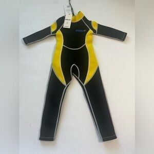 Hisea Neoprene Youth Diving Wetsuit Long Sleeves UV Surfing snorkeling Suit Kids